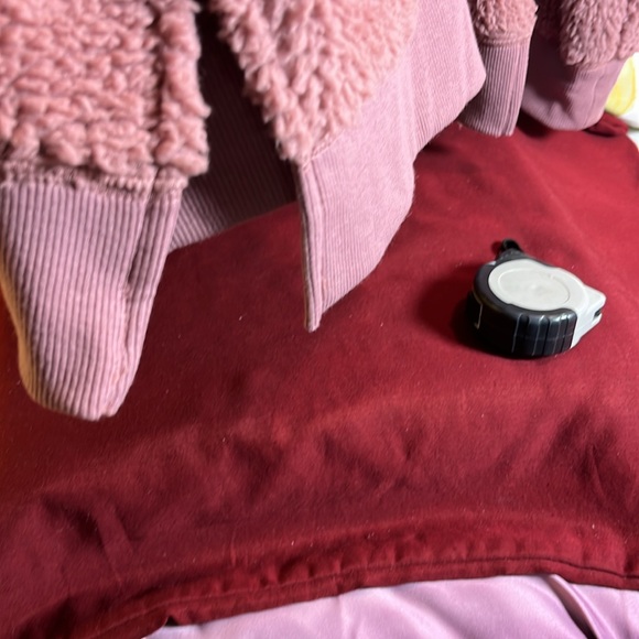 Pink fluffy hoodie-Size 1x by Sonoma - Picture 6 of 8